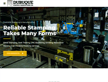 Tablet Screenshot of dubuquestamping.com